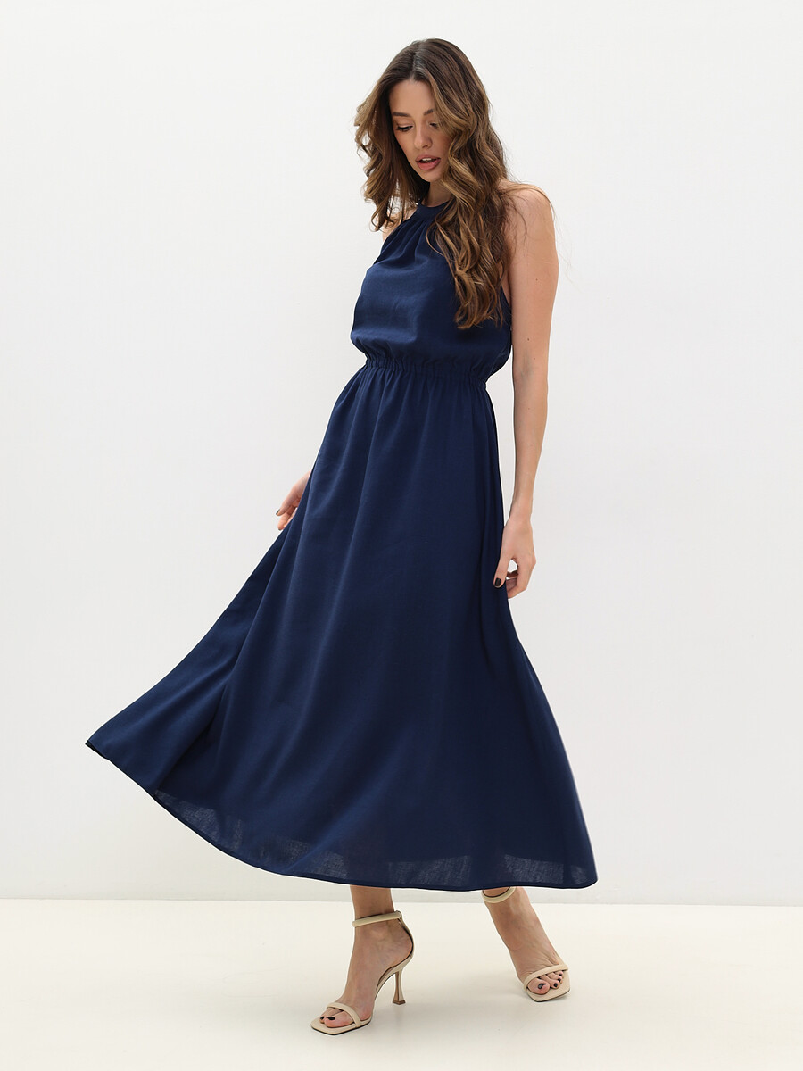 Льняной сарафан